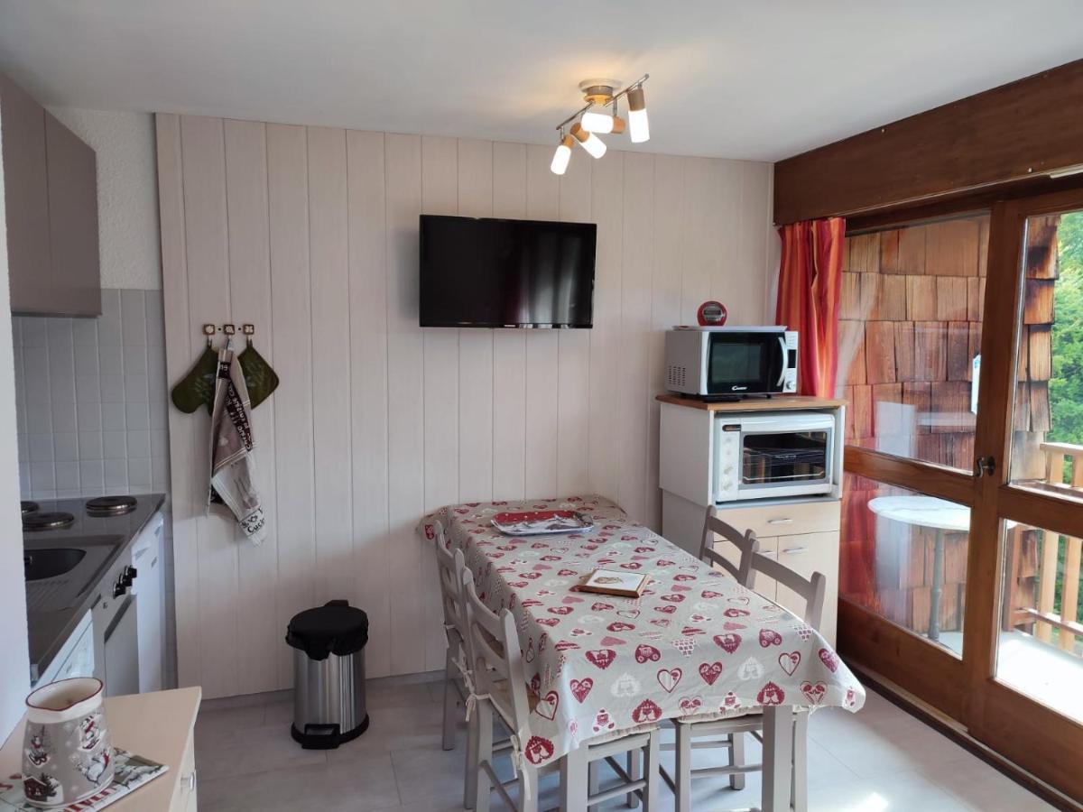 Coquet Studio De 4 Personnes Aux Carroz - Balcon Et Wifi Les Carroz d'Araches Eksteriør billede